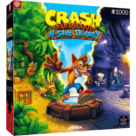 GoodLoot Пазл Crash Bandicoot N Sane Trilogy 1000 ел.