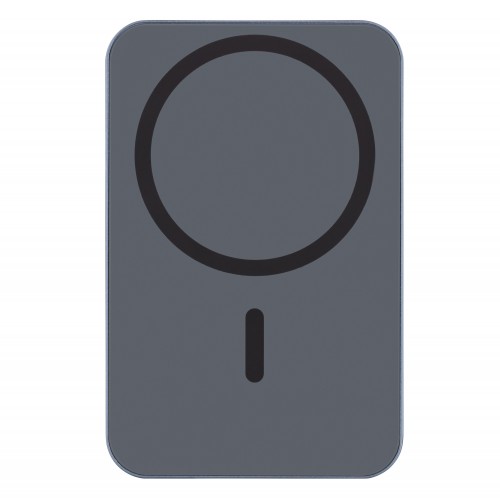 2E Акумулятор портативний літій-іонний Power Bank Wireless QI 5000мА·год, 20Вт, PD, синій