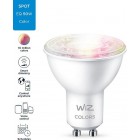 WiZ Лампа розумна GU10 4,7W, 50W, 345Lm, 2200-6500K, RGB, Wi-Fi WiZ Лампа розумна GU10 4,7W, 50W, 345Lm, 2200-6500K, RGB, Wi-Fi