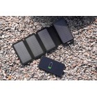 2E Портативний зарядний пристрій Power Bank Solar 20000mAh Black