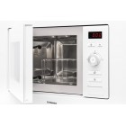 Мікрохвильова піч Hansa вбудовувана, 20л, електр.управл., 800Вт, гриль, дисплей, відкр.кнопкою, білий