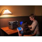 Segway Комплект Портативна електростанція CUBE 2000, 2584 Вт заг (R-Drive 4400 Вт), 2048 Вт/год, IPX3, BT, розширення ємності, швидка зарядка + портативна сонячна панель 400 Вт