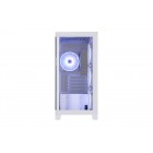 2E Gaming Корпус Fantom GK701W без БЖ 2xUSB3.0, 1xUSBType-C, 4x120мм ARGB, VGA 400мм, LCS ready, контролер з пультом, TG Side/Front Panel, mATX, білий