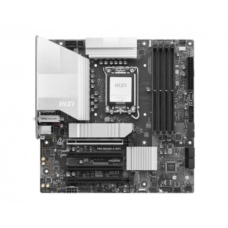 MSI Материнcька плата PRO B860M-A WIFI s1851 B860 4xDDR5 M.2