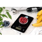 ARDESTO Ваги кухонні, 5кг, 2хCR2032 в комплекті, скло, чорний ARDESTO Ваги кухонні, 5кг, 2хCR2032 в комплекті, скло, чорний