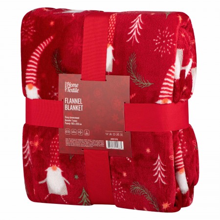 Плед Ardesto Christmas Flannel, 160х200см, 100% поліестер, г