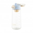 ARDESTO Пляшка для води з відсіком для фруктів Duo 720мл, пластик, блакитний, бежевий