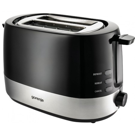 Тостер  Gorenje, 850Вт, пластик/ металл , функц. розморож, а