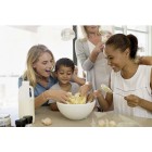 Beurer Ваги кухонні з чашею, 3кг, ємність 1,2л., 2хААА в комплекті, скло, чорний