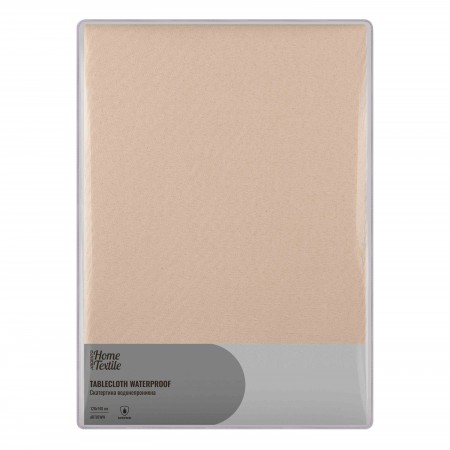 ARDESTO Скатертина Waterproof 120х140см, 100% поліестер, айв