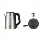 Russell Hobbs Електрочайник Heaton, 1.7л, нержавіюча сталь, сріблясто-чорний