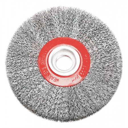 Verto Щітка дискова, рифлений дріт, 200мм, різьблення 32мм