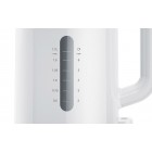 Braun Електрочайник, 1.7л, пластик, білий Braun Електрочайник, 1.7л, пластик, білий