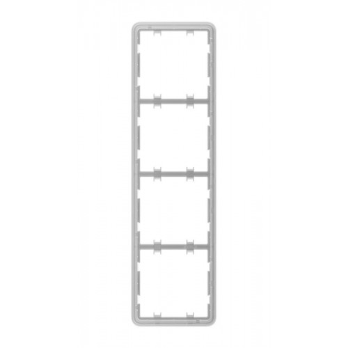 Ajax Рамка для вимикача на 4 секції Frame 4 seats for LightSwitch Vertical Ajax Рамка для вимикача на 4 секції Frame 4 seats for LightSwitch Vertical