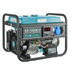Könner & Söhnen Генератор газово-бензиновий KS 7000E G, 230В, 5.5кВт, електростартер, 77.2кг