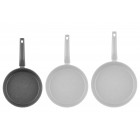 ARDESTO Сковорода Gemini Gourmet Apulia 24 см, сірий, алюміній