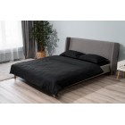 ARDESTO Наволочка Mix&Match Premium, 50х70+5см, 100% бавовна, сатин, чорний