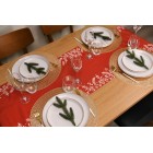 ARDESTO Ранер Happy Holidays, 40х140см, 90% поліестер, 10% бавовна, червоний ARDESTO Ранер Happy Holidays, 40х140см, 90% поліестер, 10% бавовна, червоний