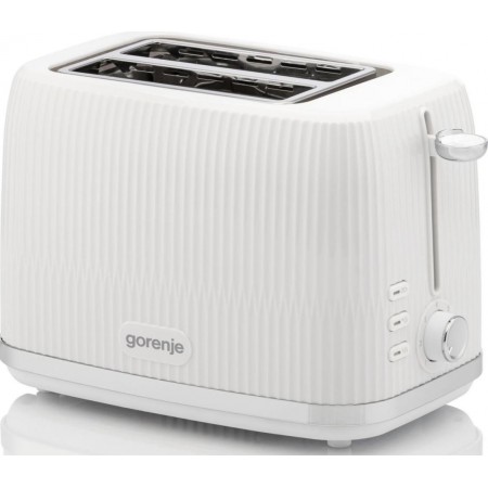 Gorenje Тостер, 850Вт, пластик/метал, білий