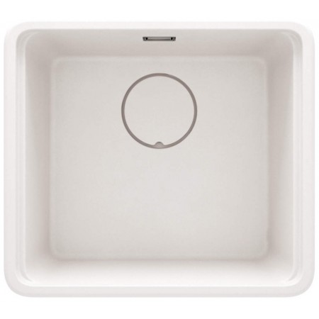 Deante Мийка кухонна Momi, граніт, квадрат, без крила, 500х4