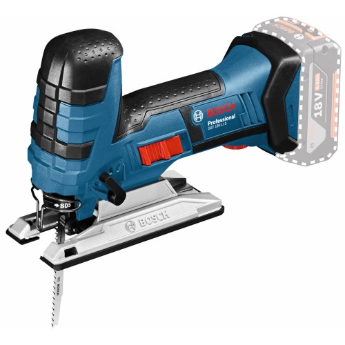 Bosch Лобзик GST 18 V-LI S, акум., 18В, хід 23мм, 2,4кг, Solo
