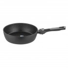 ARDESTO Сковорода глибока зі знімною ручкою Gemini Bari, 24см, алюміній, чорний
