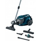 Bosch Пилесос безмішковий BGS41FAM - контейнер 2.4л/НЕРА14/телескоп. труба/синій