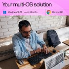 Клавіатура мембранна HP 460 Multi-Device key, BT, EN/UK, чорний