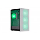 2E Gaming Корпус Virtus Neo G3301NW без БЖ 2xUSB3.0, 1xUSB2.0, 3x140мм ARGB, 1x120мм ARGB, VGA 340мм, LCS ready, контролер з пультом, TG Side Panel, ATX, білий