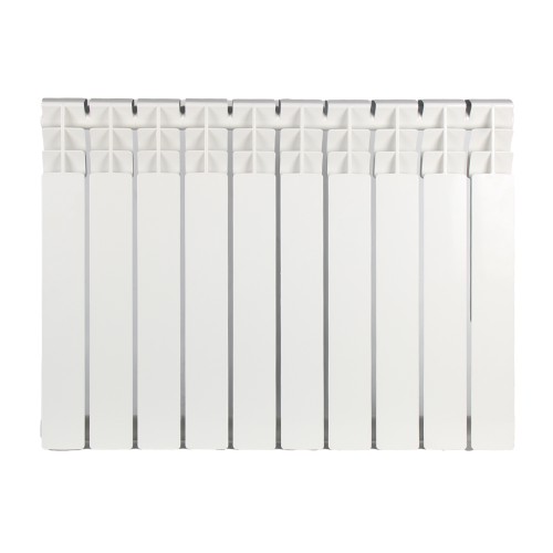 AAA Радіатор біметалевий 500/80 10 секцій 556х76х78мм бокове підкл. 1800 Вт білий