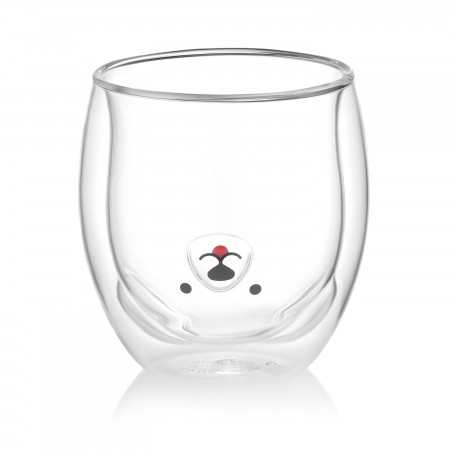 ARDESTO Набір чашок з подвійними стінками Animals, 300мл, 2ш