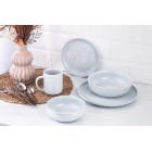 Тарілка обідня Ardesto Loreto, 27см, порцеляна, блакитний