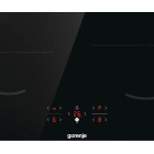 Gorenje Варильна поверхня індукційна, 60см, PowerBoost, TouchControl, поєднання конфорок, чорний