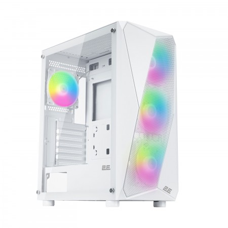 Корпус 2E GAMING Aruba G3313W, без БЖ 1xUSB3.0, 2xUSB2.0, 5x