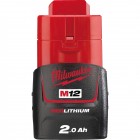 Акумулятор Milwaukee Redlithium M12 12В, 2А·год, 0.178кг