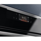 Electrolux Духова шафа електрична, 72л, A+, дисплей, конвекція, піроліз, телескопічні напрямні, чорний+нерж