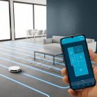 Rowenta Робот-пилосос миючий X-Plorer Serie 70, 2300ПаВт, h=7.8см, 0.3л, конт пил -0.4л, автон. робота до 168хв, білий