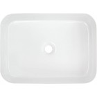 Deante Раковина Hiacynt кераміка, прямокутник, без крила, 500х360х120мм, чаша - 1, накладна, білий Deante Раковина Hiacynt кераміка, прямокутник, без крила, 500х360х120мм, чаша - 1, накладна, білий