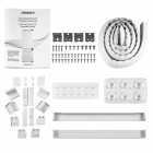 ARDESTO Холодильник вбуд. з нижн. мороз., 177x54.5x54, xолод.відд.-180л, мороз.відд.-68л, 2дв., А+, NF, door-on-door, білий