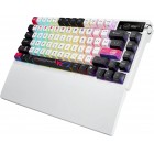 Клавіатура механічна ASUS ROG Azoth X 81key, NX Snow, USB-A/WL/BT, EN, RGB, білий