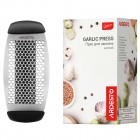 ARDESTO Прес для часнику Gemini, 12см, нержавеющая сталь, пластик, чорний