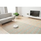 Sencor Робот-пилосос, 400Вт, h=9,8см, вологе прибирання, конт пил -0,45л, вода -0,24л, НЕРА, білий