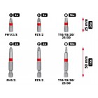 Einhell Біти, набір 42шт, HEX, PH, PZ, Torx, 50мм, кейс Einhell Біти, набір 42шт, HEX, PH, PZ, Torx, 50мм, кейс