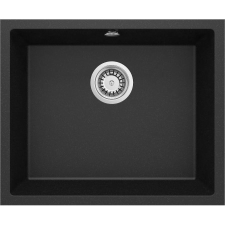 Deante Мийка кухонна Corda, граніт, прямокутник, без крила, 