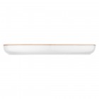 ARDESTO Тарілка обідня Apulia, 26.6см, кераміка, білий ARDESTO Тарілка обідня Apulia, 26.6см, кераміка, білий