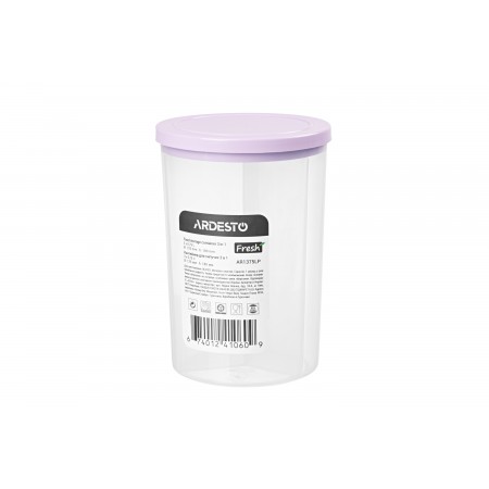 ARDESTO Контейнер для сипучих Fresh 3 в 1, 3 х 0,75 л, лілов