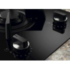 Electrolux Варильна поверхня комбінована (2 газ + 2 інд), 60см, розширена зона, чавун, чорний