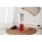 ARDESTO Термос скляний з подвійними стінками, 450 мл, боросилікатне скло, бамбукова кришка ARDESTO Термос скляний з подвійними стінками, 450 мл, боросилікатне скло, бамбукова кришка