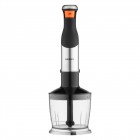 Блендер Ardesto занурювальний HBG-800DWHCHC, 800Вт, 4в1, чаша-600мл, чопер 500мл, чорно-сріблястий Блендер Ardesto занурювальний HBG-800DWHCHC, 800Вт, 4в1, чаша-600мл, чопер 500мл, чорно-сріблястий