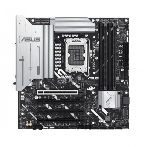 ASUS Материнcька плата PRIME Z890M-PLUS WIFI s1851 Z890 4xDDR5 M.2 HDMI DP Wi-Fi mATX